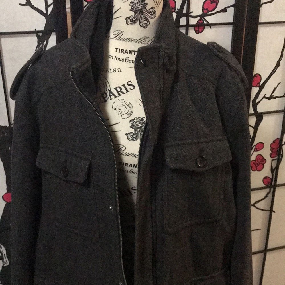 Tommy Hilfiger XL Wool blend coat - awesome coat
